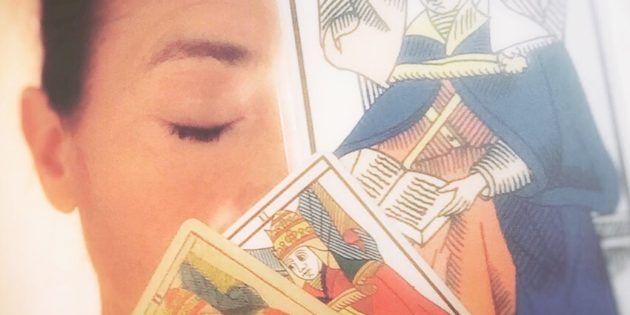 Arcane II, La Papesse du Tarot de Marseille par Hélène Scherrer