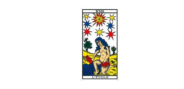 mission de vie, Tarot de Marseille, apprendre le tarot, école de tarot, Hélène Scherrer, ClairConscience, arcane majeur, lame majeure, arcane XVII, L'Etoile