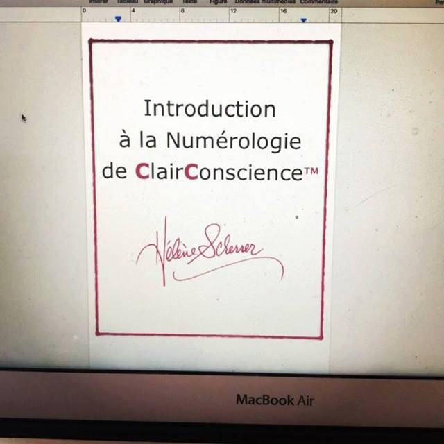 introduction à la numérologie de ClairConscience avec Helene Scherrer